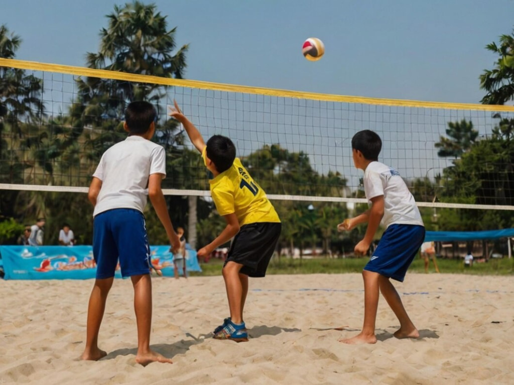 Volleyball match